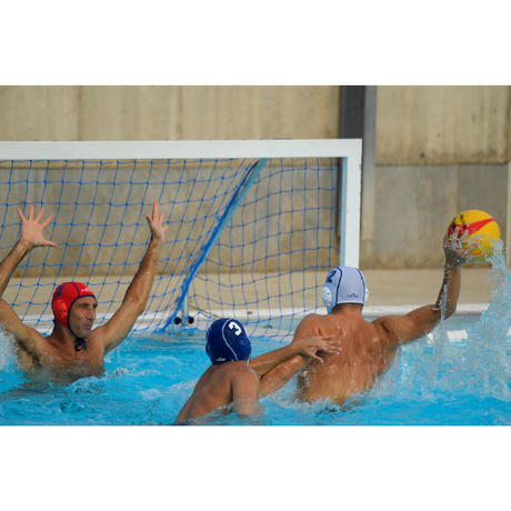 Bonnet water polo adulte entrainement bleu. Previous. Next